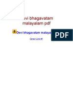 Devi Bhagavatam Malayalam PDF