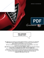 2016 Alfa Romeo Giulietta Owner's Manual