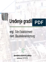 Predavanje 1 - Uredenje Gradilista PDF