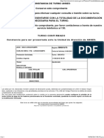 Consulta de Solicitud de Turno PDF