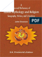 (Dowson 2000) Classical Dictionary of Hindu Mythology and Religion, Geography, History PDF