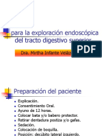 La Exploracion Endoscopica Del Tracto Digestivo Superior