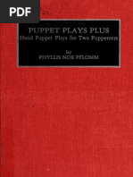 Puppet plays plus _ hand puppet - Pflomm, Phyllis Noe, 1925-