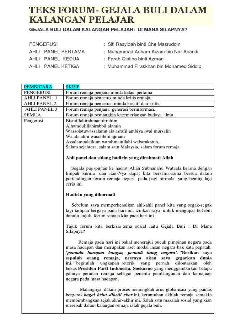 Teks Forum Pdf