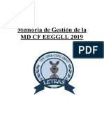 Memoria de Gestion Md 2019