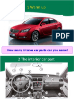 Unit - 5 - The Interior Car Parts