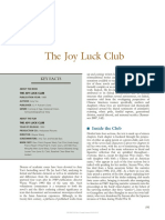 The Joy Luck Club and Amy Tan