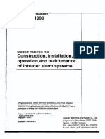 CP 59 - 1998 Construction, Installation, Operation - Maintenance of Intruder Alarm Sys