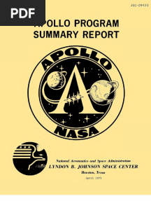 Apollo Program Summary Report