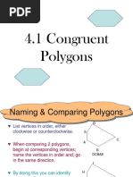 Congruent Polygons