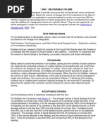 USP 698 Delieverable Volume | PDF | Density | Volume