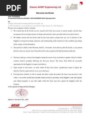 Warranty Certificate format-2019.pdf