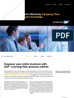 SAP Learning Hub, Business Edition Solution Brief