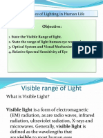 Importance of Lighting for Human Vision