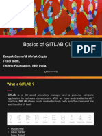 Basics of GITLAB CI/CD