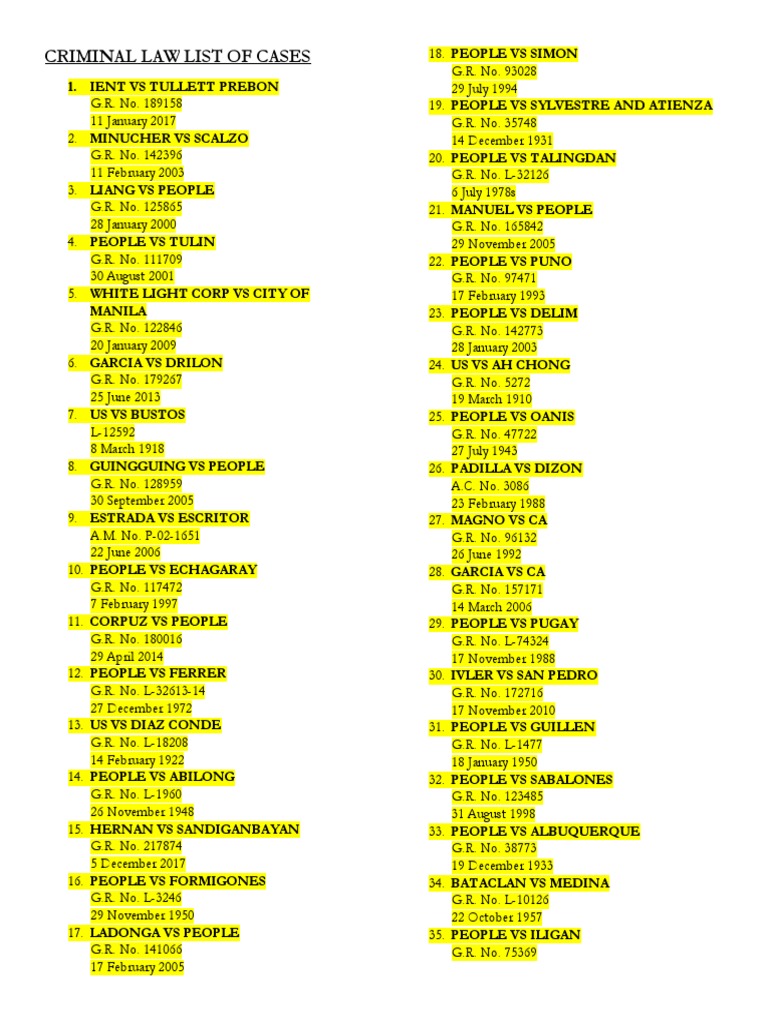 criminal-law-list-of-all-cases-pdf-violence