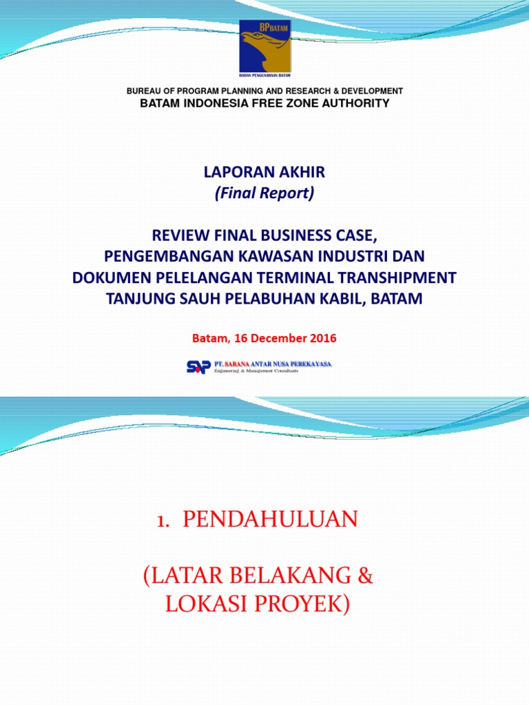 (161214) Presentasi Final Report Review FBC | PDF