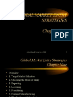 Global Market Entry Strategies