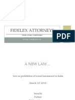 Presentation Sexual Harrassment - Fidelex Attorneys - 09.03.16