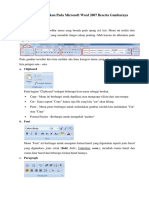 Fungsi Menu Dan Ikon Pada Microsoft Word 20071 PDF