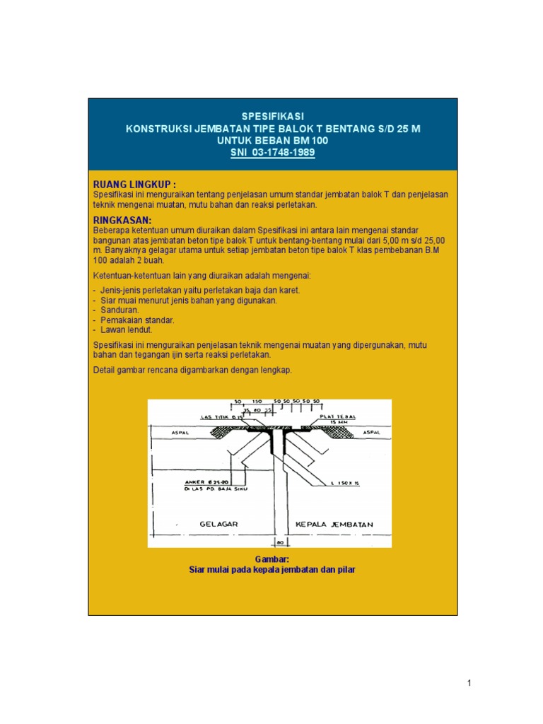 Sni 03 1748 1989 Pdf