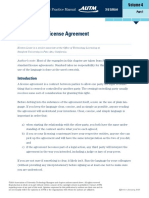 Anatomy of A License Agreement