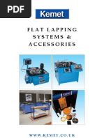 Kemet Flat Lapping Systems Overview | PDF | Abrasive | Diamond