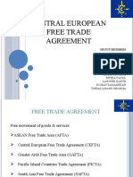 Central European Free Trade Agreement: Group Members