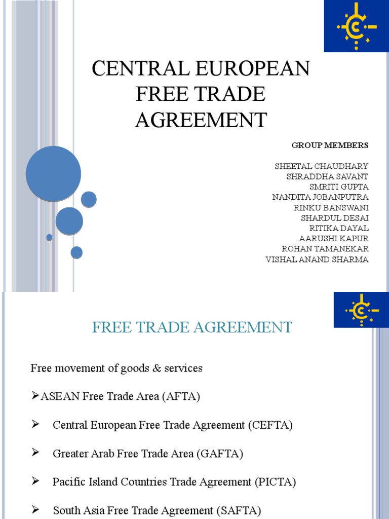 CEFTA: Trade & Cooperation Guide | PDF | World Economy | Policy