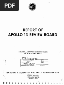 Report of Apollo 13 Review Board Final Report