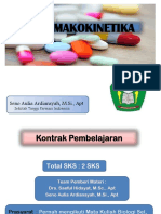 FARMAKOKINETIKA Pengantar Farmakokinetik