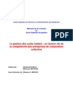 Ge-La Gestion Des Couts Matiere PDF