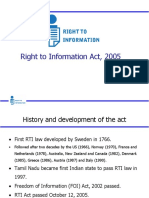 RTI Act Overview