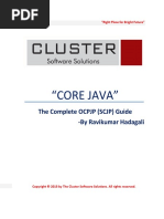 Complete Cluster Core Java Notes