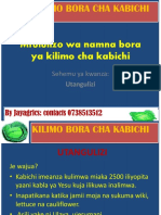 Kilimo Cha Kabichi