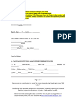 Complaint To IT Department PDF
