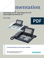 User - Guide - OpenStage - 40 Siemens Phone PDF
