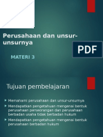 Perusahaan Dan Unsur-Unsurnya