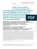 Cardiac arrhythmias in the emergency setting of ACS and revascularization