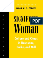 Burke, Edmund - Mill, John Stuart - Rousseau, Jean-Jacques, Zerilli, Linda Marie-Gelsomina - Signifying Woman PDF