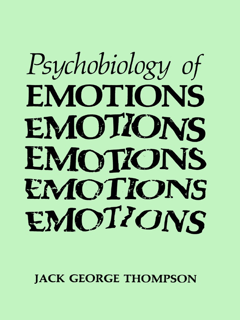 Emotions, Personality, and Psychotherapy PDF Emotions Mental Disorder