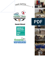 Guide to Squash at the 2015 Commonwealth Youth Games