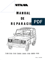 Manual Santana 2500 Land Rover Santana 2 5 2500 Seccion 0 PDF