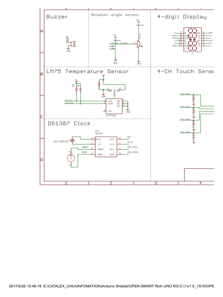 OPEN-SMART Rich UNO R3 Schematic PDF | PDF