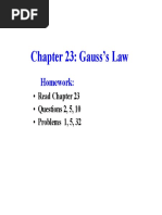 Physics - Gauss' Law