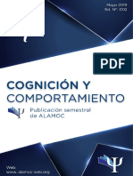 Revista - 19 Cognición y Comportamiento