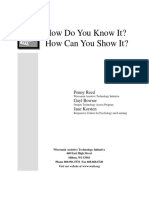 At Know It Show It PDF