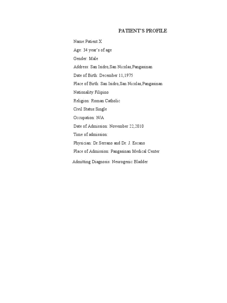 Patient | PDF