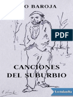 Canciones Del Suburbio - Pio Baroja