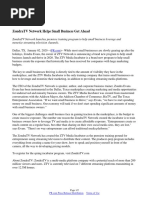 ZondraTV Network Helps Small Business Get Ahead